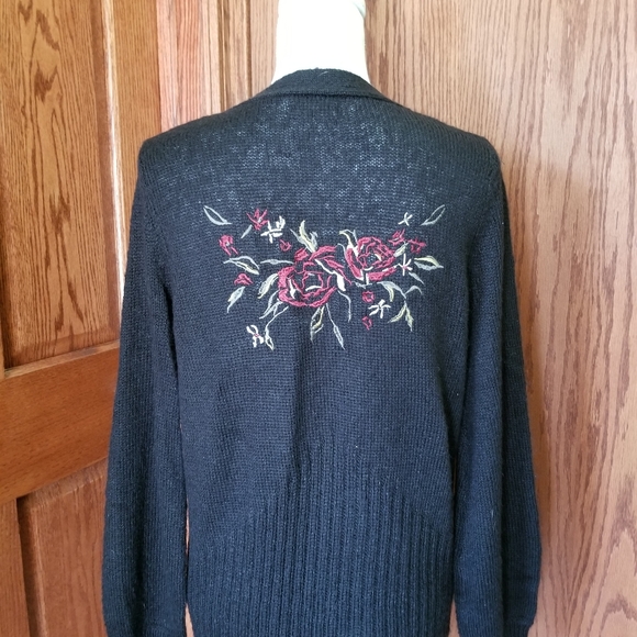 MUDD Women's Open Cardigan - Picture 4 of 9